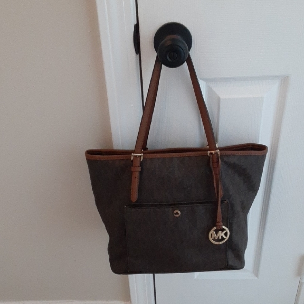 Michael Kors Brown Tote Bag